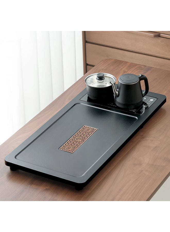 Tangfeng Kung Fu Tea Set, Complete Home Use Set With Automatic Water Boiling, Integrated Tea Tray, Teacups, Teapot, Office Meeting Gift, Housewarming Present - Image 2
