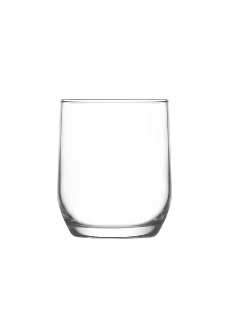LAV 7 Pieces Fonte Beverage Set 1200 Ml Carafe And 6 Pieces 315 Ml Tumbler - Clear  - Image 5