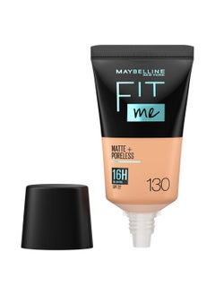 MAYBELLINE NEW YORK Maybelline New York Fit Me Matte & Poreless Foundation Travel Size 18ml - 16H Oil Control with SPF 22 - 130  - Image 2