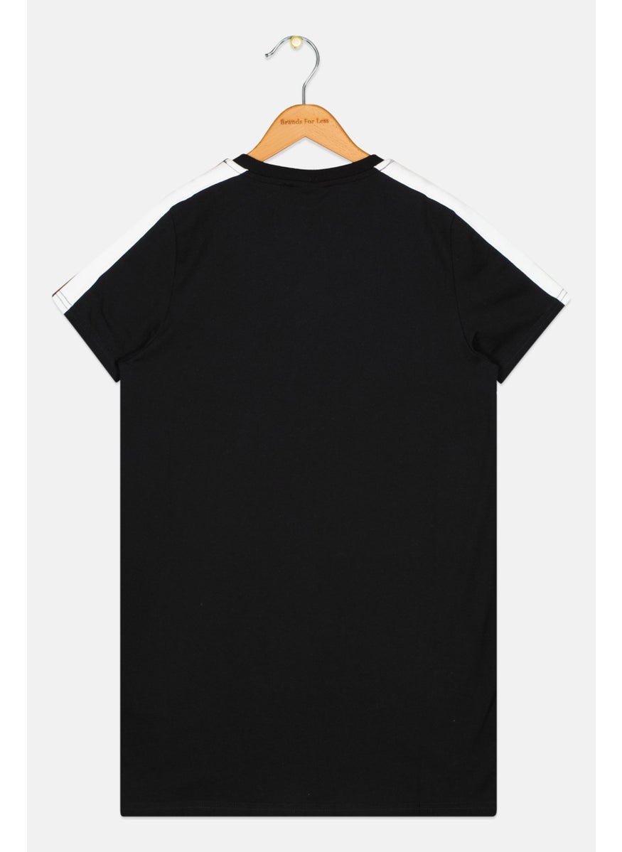 Ellesse Kids Girl  Sportswear Fit Brand Logo Outdoor Dress, Black  - Image 2