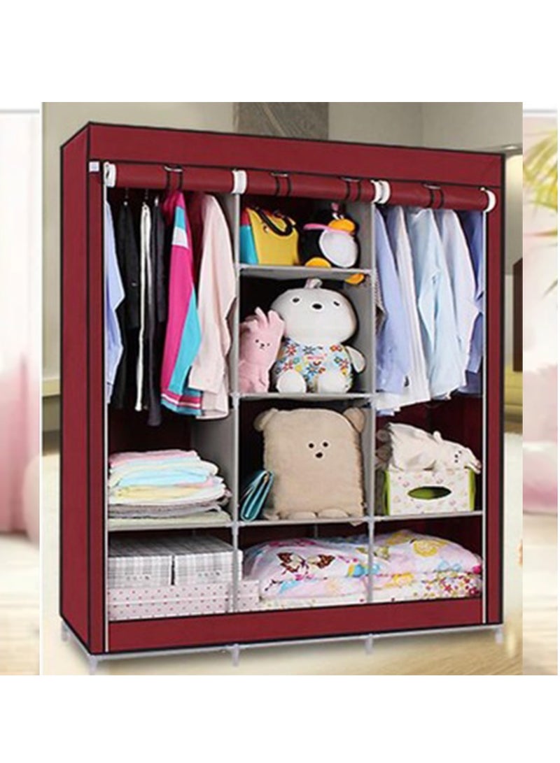 Sharpdo Fabric Wardrobe Organizer 130x170x45 Centimeter - Image 2