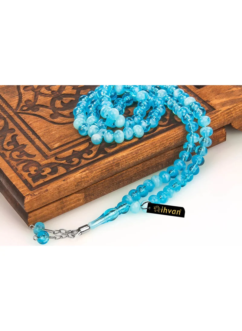 İhvan Online 1st Quality 10MM 99 Count Hajj Umrah Gift Prayer Beads (10 Pieces)