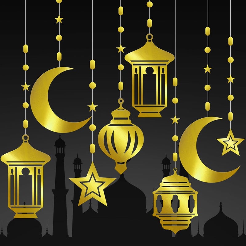 KatchOn Eid Mubarak Garland Decor – Islamic Eid Party Garland for Decorations – Pack of 1 - Image 2
