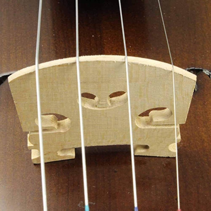 5PCS 3/4, 1/2, 1/8, 1/4 Size Violin String Bridge for Acoustic Violin Parts (1/4) - Image 2