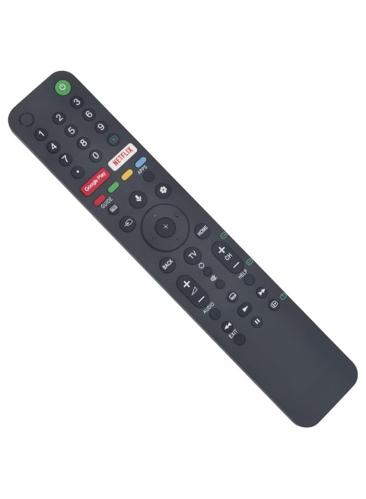 TV Universal Voice Remote Control RMF-TX500U for Sony Smart TV, Bluetooth-Compatible Replacement for Sony Bravia LED, OLED, 4K UHD, HDR Android TV – Includes Google Play & Netflix Buttons - Image 2