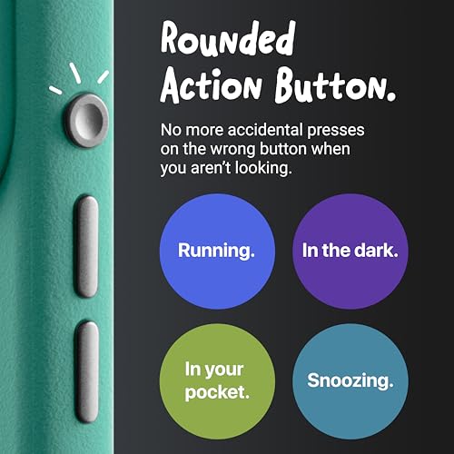 TineeOwl حافظة TineeOwl لهاتف iPhone 17 Pro – متوافقة مع MagSafe، أزرار من الألمنيوم، تحكم بالكاميرا وزر إجراء دائري، TPU بنسيج نحيف، تصميم بسيط – سلسلة DuneX - Image 2