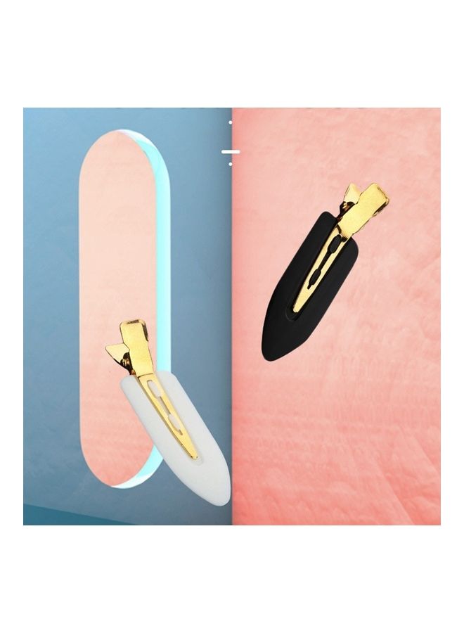 نيبمينينت مجموعة دبابيس شعر معدنية بدون تجعد مُكونة من 4 قطع متعدد الألوان 8x6سم - Image 4