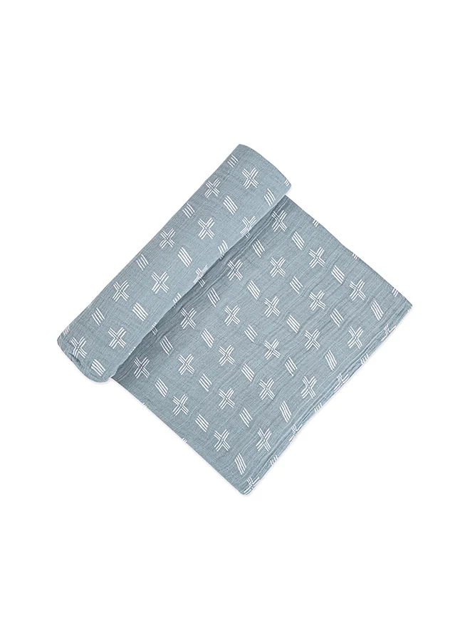 Crane BABY Ezra Single Swaddle Wraps, River Dash