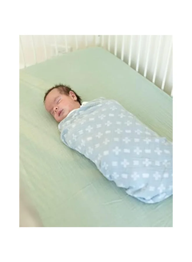 Crane BABY Ezra Single Swaddle Wraps, River Dash