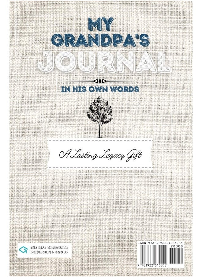 My Grandpa's Journal: A Guided Life Legacy Journal To Share Stories, Memories and Moments 7 x 10 - pzsku/ZAD641089CA02532F1D6AZ/45/_/1737870513/b8ab55a5-c501-411f-b6a8-d2aa312d23d1