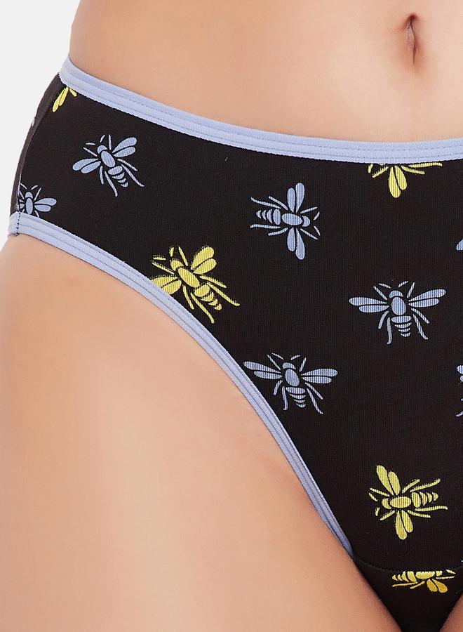 Clovia Pack of 3 - Dragonfly Print Low Rise Bikini Briefs - Image 3