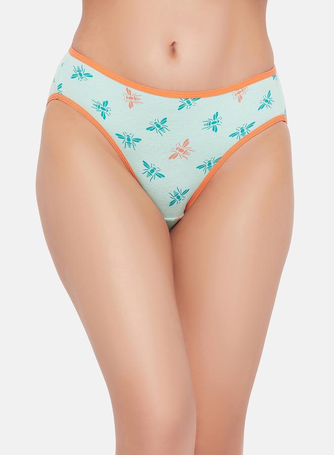 Clovia Pack of 3 - Dragonfly Print Low Rise Bikini Briefs - Image 4
