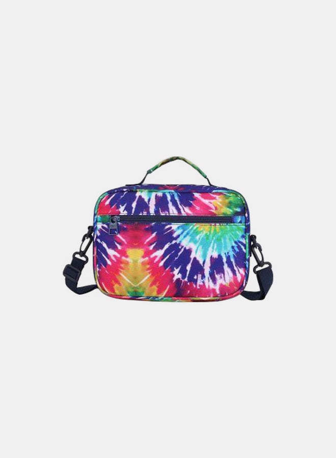 CUBS Junior Student Backpack Royal Blue Tie-Dye Lunch bag - Image 2