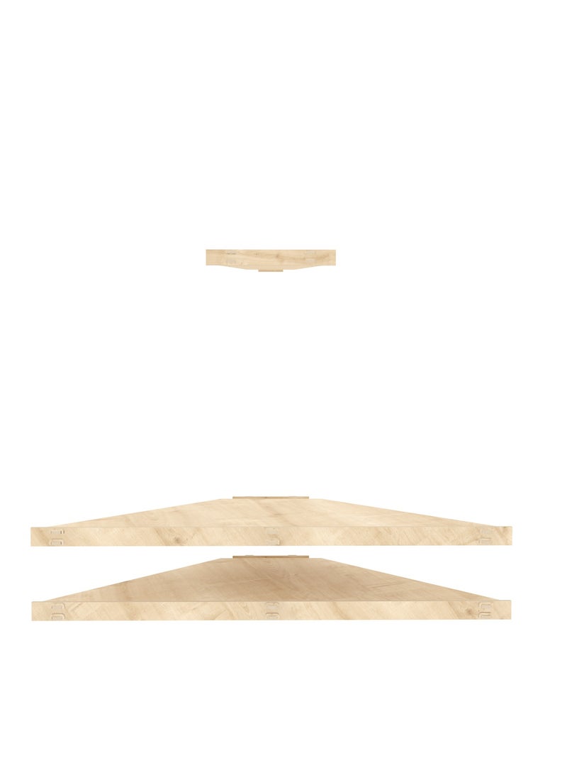 Decorotika Mensi 120 cm Floating Corner TV Unit for TVs up to 55"  - Image 2