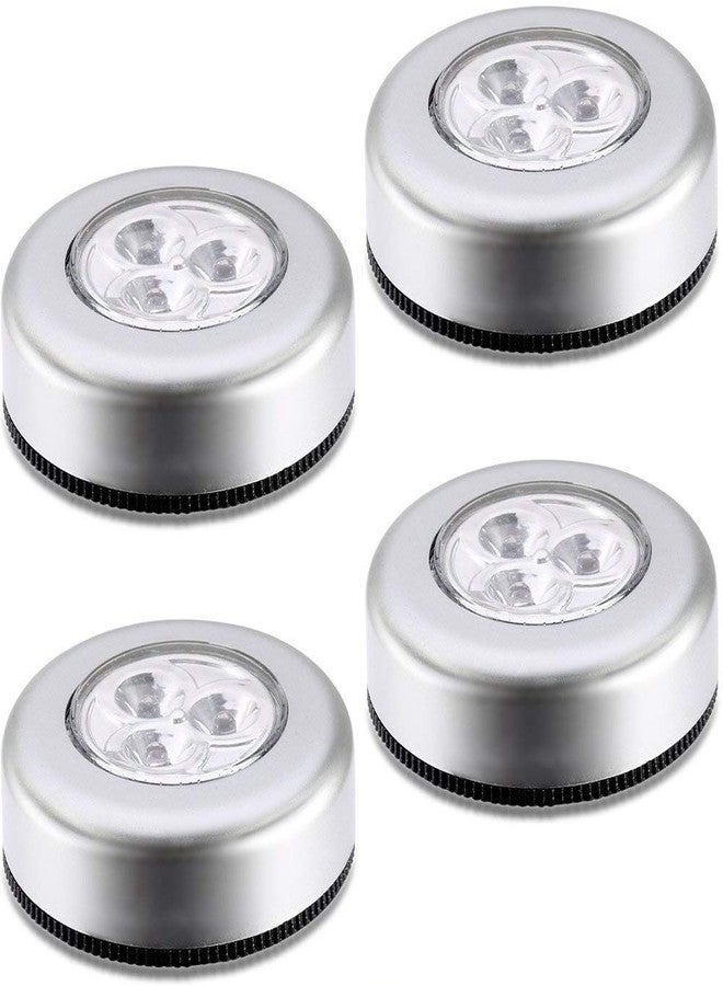 EVALUEMART Plastic Night Light, White, Pack Of 4, 6.8 x 6.8 x 1.7 Centimeters, LED - Image 1