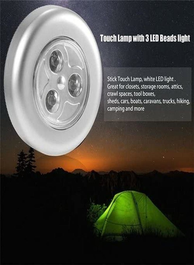 EVALUEMART Plastic Night Light, White, Pack Of 4, 6.8 x 6.8 x 1.7 Centimeters, LED - Image 2