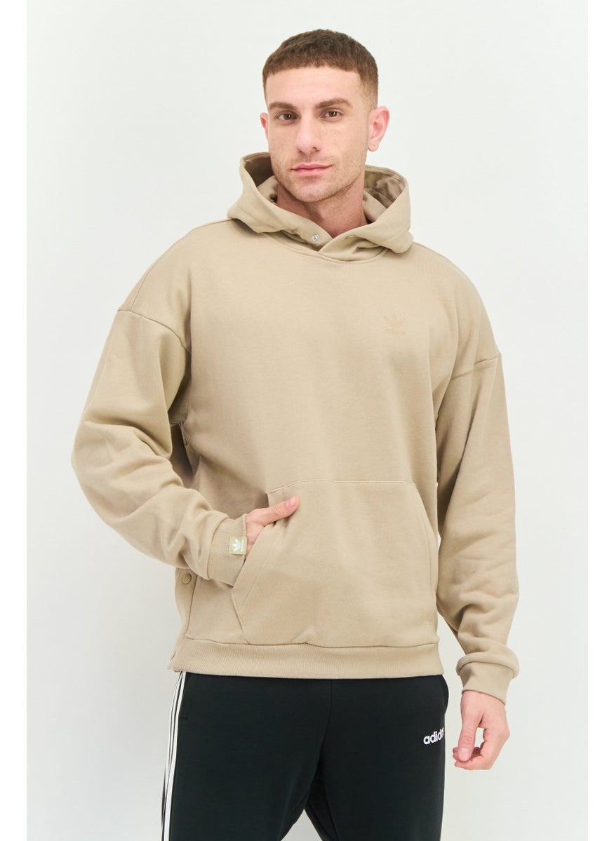 adidas Originals - Men Sportswear Fit Outdoor Sweatshirts, Dark Beige - Image 1
