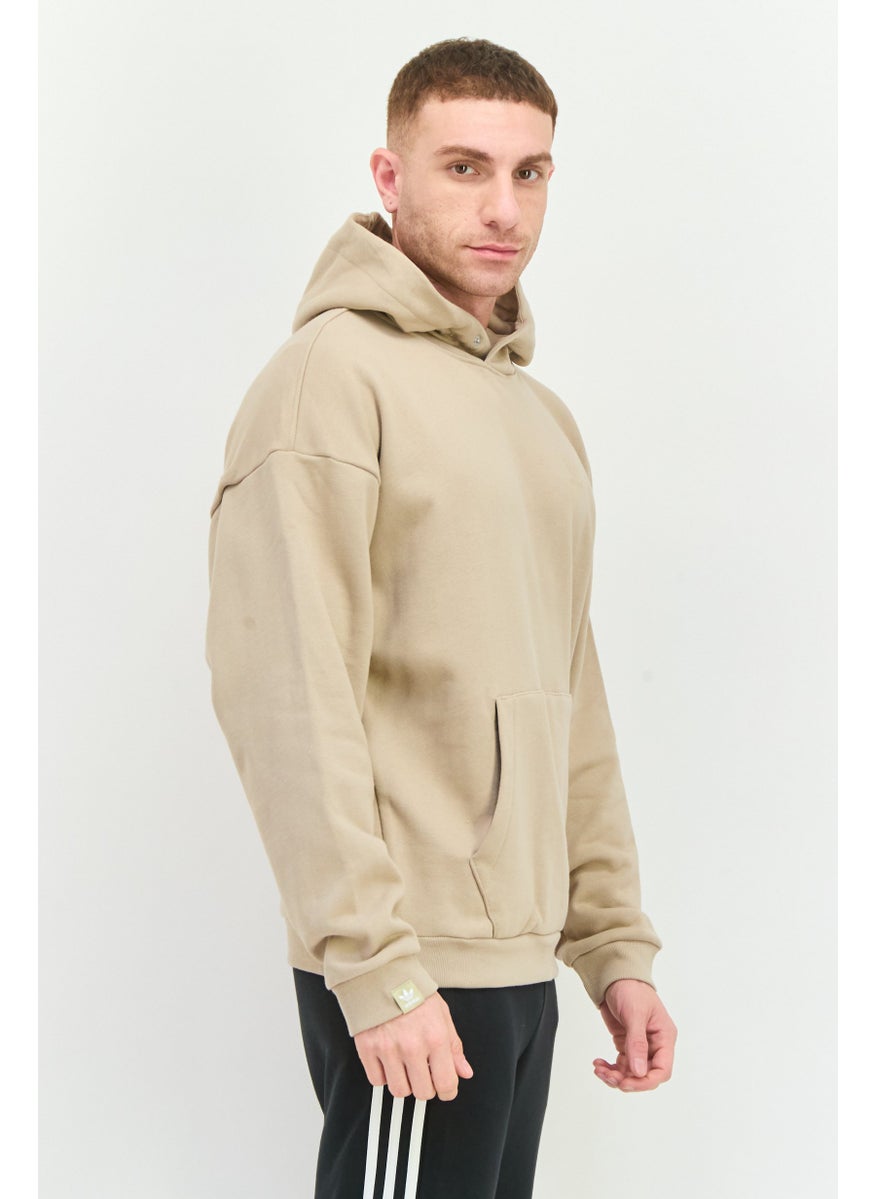 adidas Originals - Men Sportswear Fit Outdoor Sweatshirts, Dark Beige - Image 1
