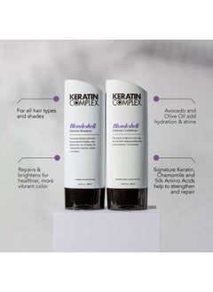 KERATIN COMPLEX Blondeshell Debrass Shampoo (13.5 oz.)  - Image 2