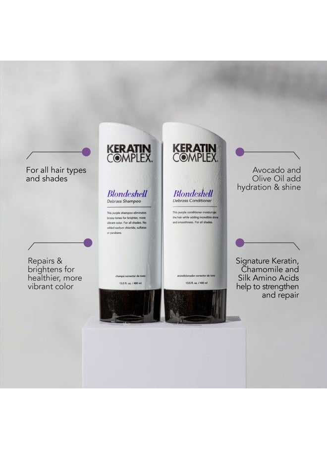 KERATIN COMPLEX Blondeshell Debrass Shampoo (13.5 oz.)  - Image 2