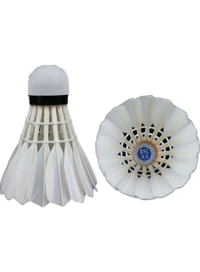 RSL Professional Competition Badminton Shuttlecocks, Durable And Stable, A9 Model, 12-Pack, Speed 77 - Image 2
