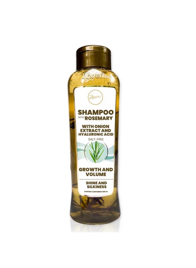 ANYELUZ Anyeluz - Rosemary Shampoo | Promotes Hair Growth | Cleanses and Reduces Oiliness | For all Hair Types | Natural Extracts | Salt and Paraben Free  - Image 1