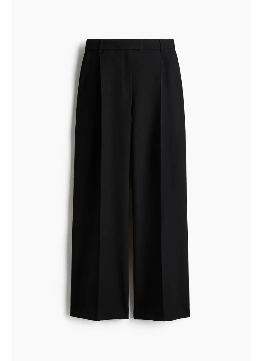 H&M Tailored Wool-Blend Trousers