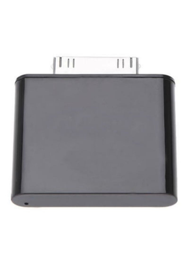 KASTWAVE - Portable BT Adapter Dongle Transmitter 30pin Plug Automatically Pair No Buttons Compatible with i-Pod Mini i-Pod Nano Touch Video - Image 1