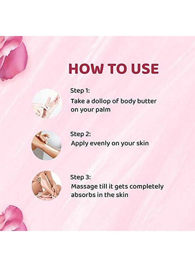 BRYAN & CANDY New York'S Delicate Rose Body Butter With Natural Organic Shea Butter And Hyaluronic Acid (200Gm)  - Image 5
