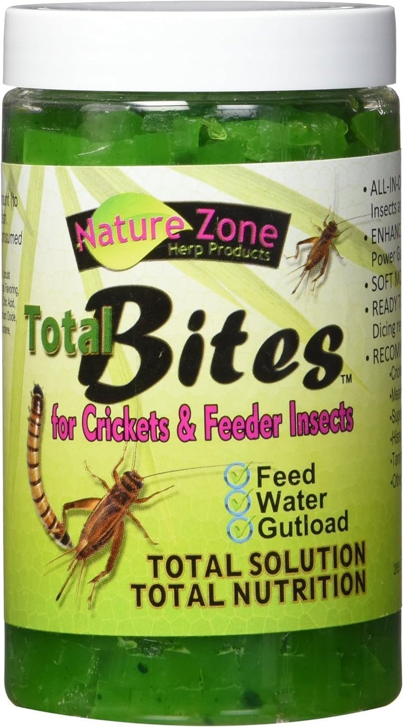 Nature Zone Total Bites Soft Moist Gel for Crickets and Feeder Insects - Complete Nutrition - Image 1
