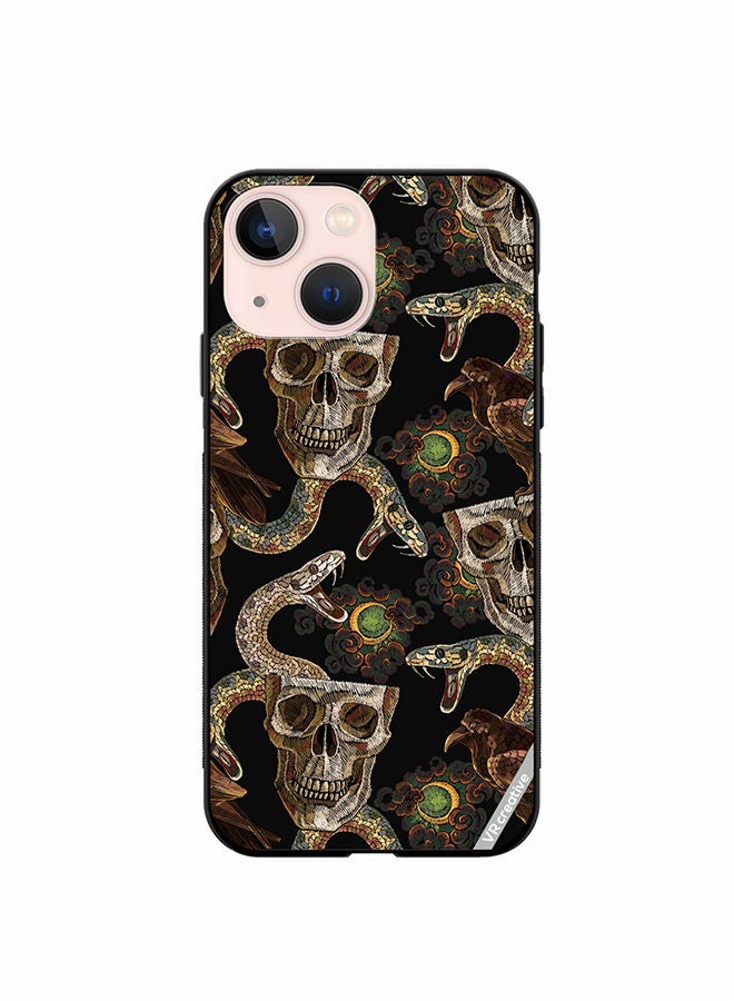 VR CREATIVE Protective Case Cover For Apple iPhone 14 Plus Horror Art Design Multicolour - Image 1