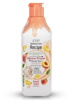 Eva Shower Cream for Dry Skin peach Scent 370ML 