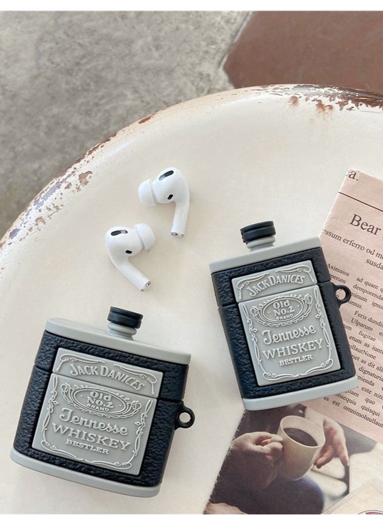 Barrel earphone cover, special earphone cover, fashion trend earphone cover, PVC soft rubber material earphone cover, simulation anti-fall  - Image 1
