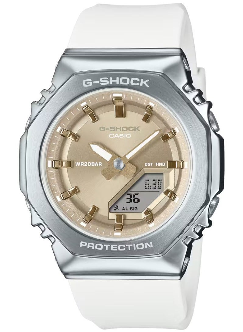 G-SHOCK G-SHOCK Women's Watch Analog-Digital Polished Metal - GM-S2110-7A9DR  - Image 1