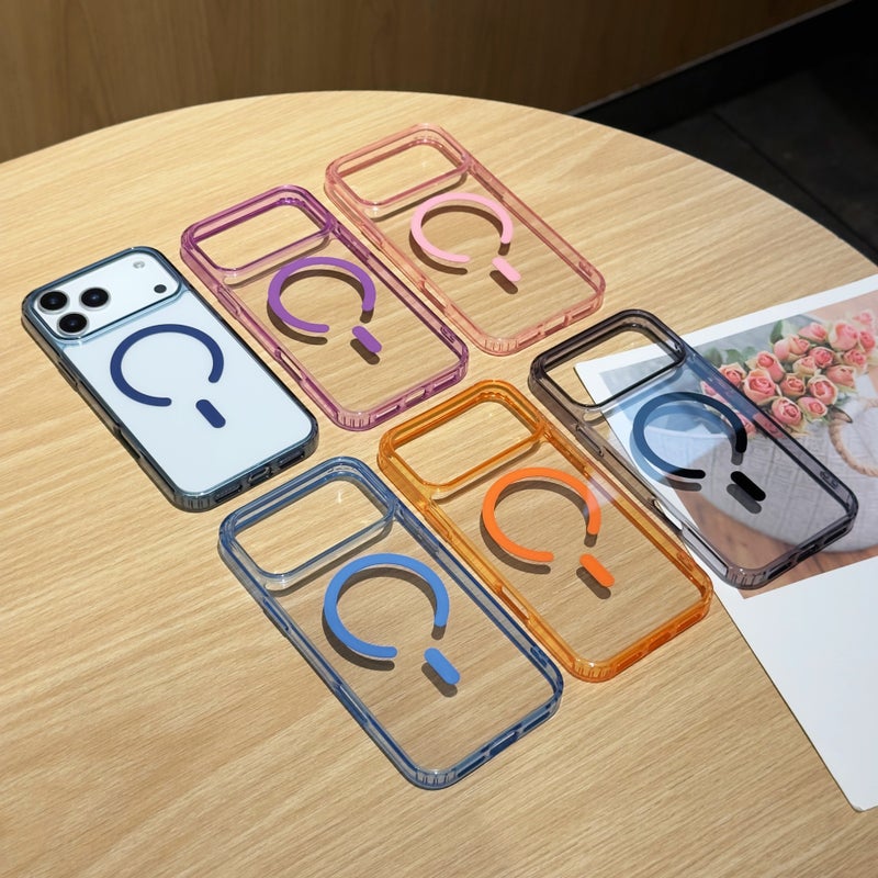 MagSafe iPhone 16 Scratch Resistant TPU Protective + PC Case for 16 Plus 16 Pro 16 Pro Max in Pink for School Days - Image 5