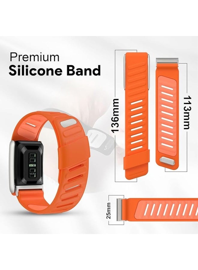 TEMPO SportFlex Silicone Strap for Whoop 5.0 One & Peak, Waterproof & Sweatproof Band with U Shaped Connector - Premium Fitness Accessory | NOT for Gen 4 - Image 3