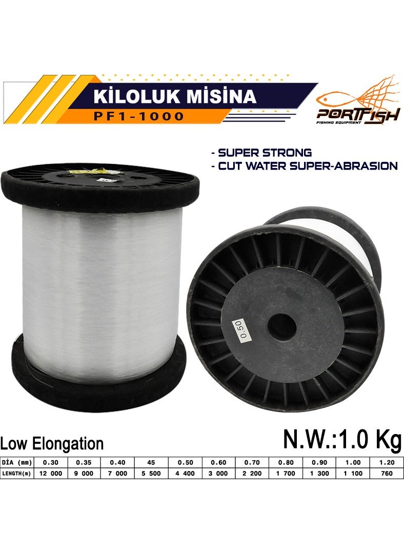 Portfish Kilogram Spool Fishing Line (Economic) 