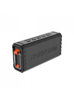 Rokform G-ROK Wireless Golf Speaker, Portable Magnetic, IPX7 Waterproof, Shockproof & Dustproof, Loud & Clear Sound, 24 Hour Battery, Rugged Outdoor Golf Cart Speaker (Black)