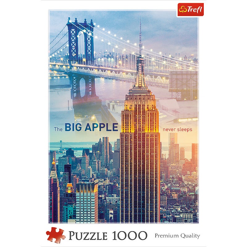 Trefl - New York At Dawn Puzzle 1000 Pieces - 10393 - Image 2