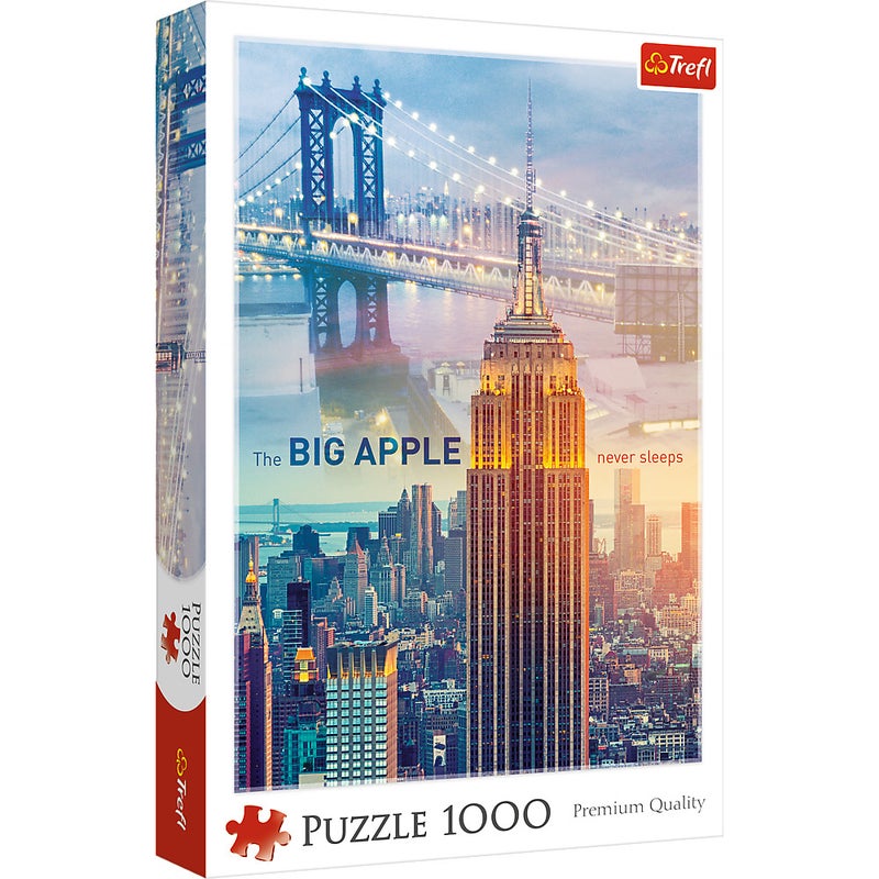 Trefl - New York At Dawn Puzzle 1000 Pieces - 10393 - Image 1