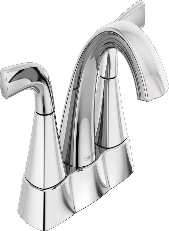 Peerless P2535LF Parkwood Two Handle Lavatory Faucet Centerset, Chrome - Image 1