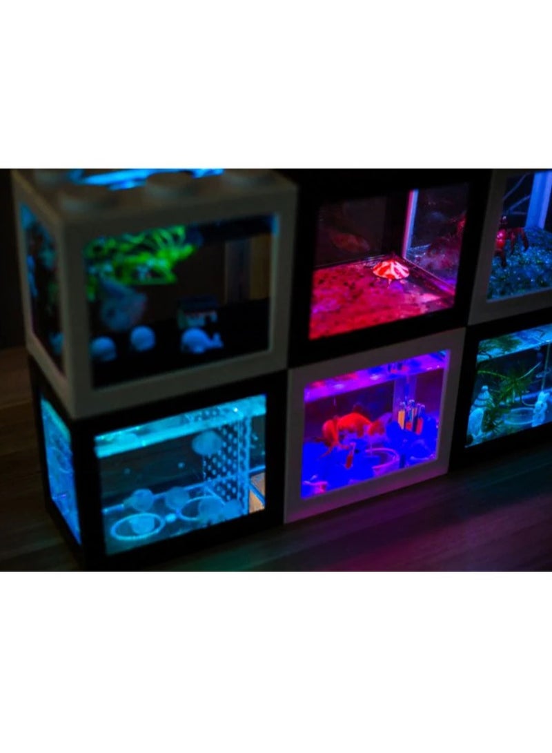 Rubik ضوء LED أزرق لحوض السمك USB - Image 4