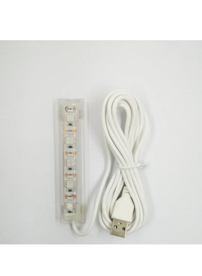 Rubik ضوء LED أزرق لحوض السمك USB - Image 2