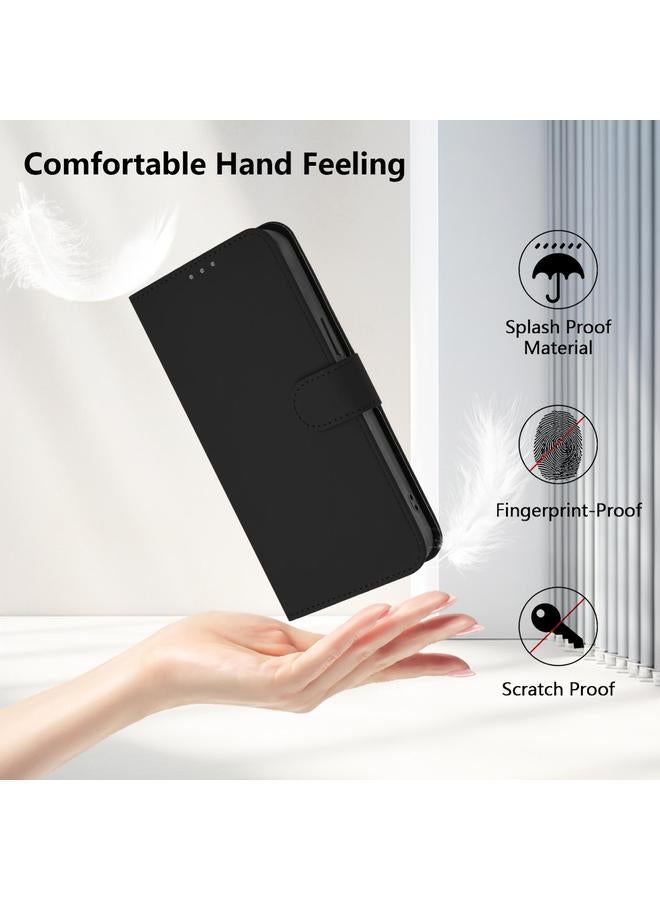 S-TOP Case For Huawei Nova 13 Pro Skin Feel Solid Color Leather Phone Case with Lanyard - Image 5