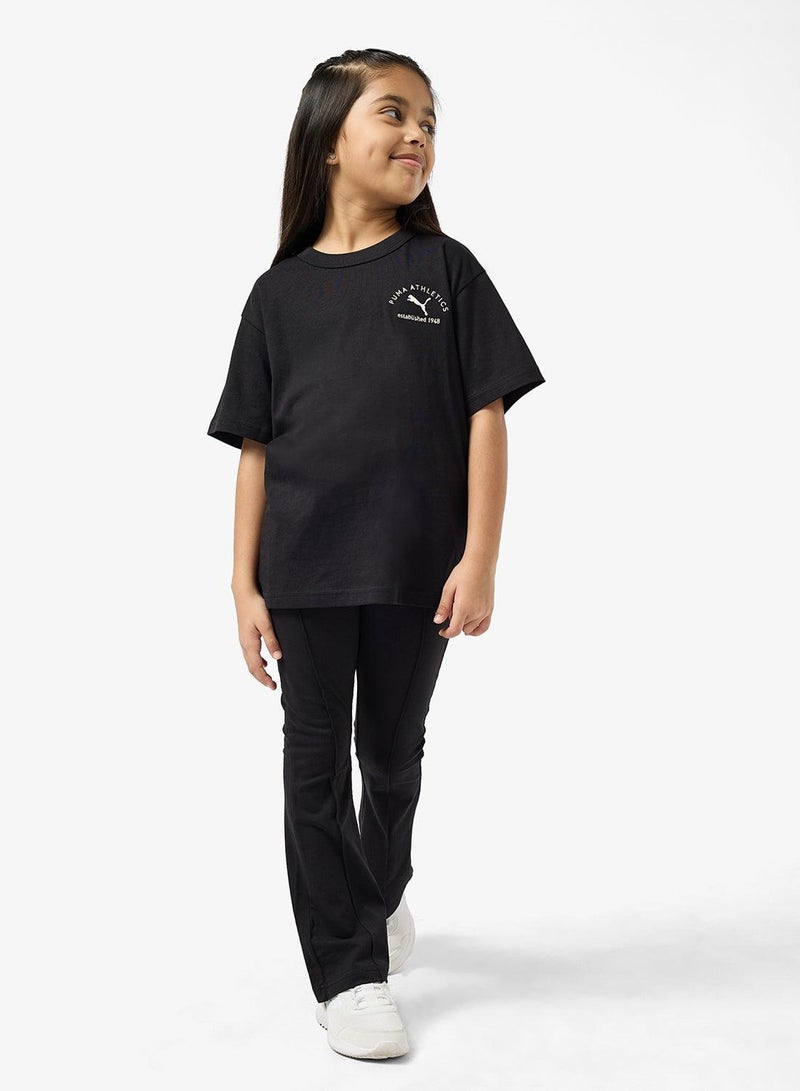 PUMA Kids Classic Flared Leggings - Image 1