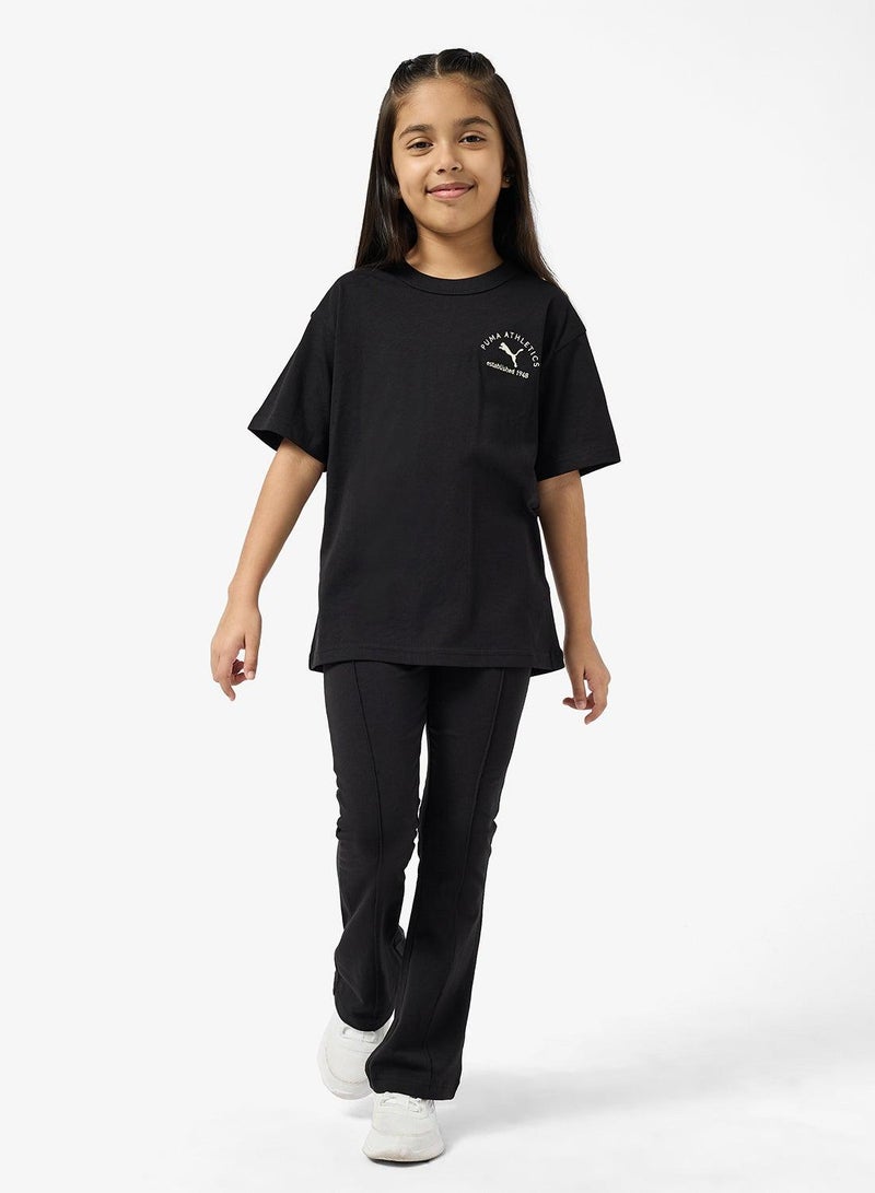 PUMA Kids Classic Flared Leggings - Image 4