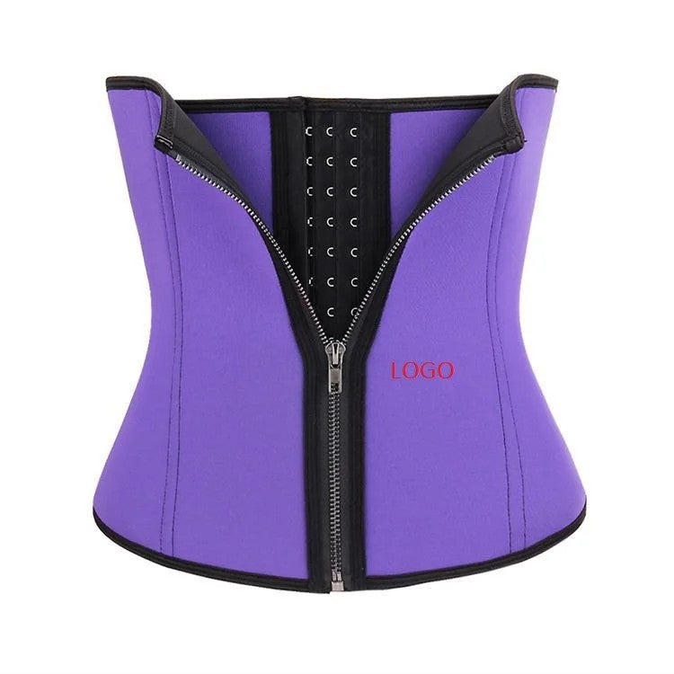 Bluejw Premium Private Label Women's Waist Trimmer Trainer Band - Latex Neoprene Weight Loss Waist Trimmers Belt for Women - Image 4