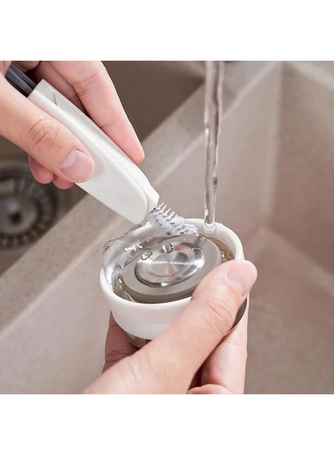 Multifunctional 2 In 1 Soft Hair Suction Tube Cleaner Brush Plastic Cleaning Tool 1pc - Image 5