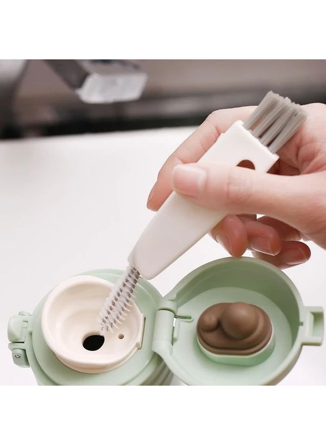 Multifunctional 2 In 1 Soft Hair Suction Tube Cleaner Brush Plastic Cleaning Tool 1pc - Image 4