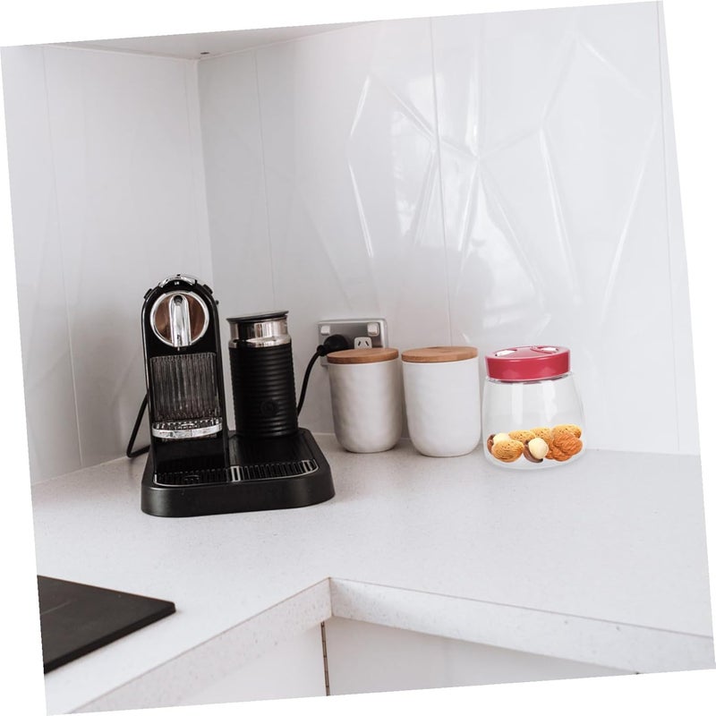 Glass Sealed Storage Jar 1000ml Multipurpose Brewing Bottle Household Fermentation Container for Pickling and Wine Making with Airtight Lid - Image 4